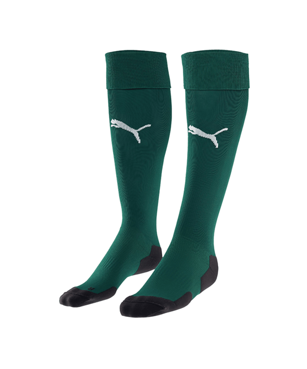 PUMA Football Socks Stutzenstrumpf Grün Weiss F05