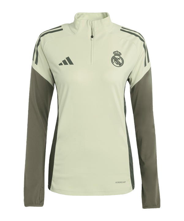 adidas Real Madrid Tiro25 Competition Training Sweatshirt 2025/2026 Kids Grün