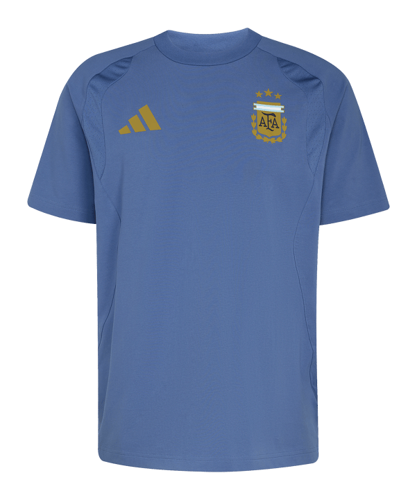 adidas Argentinien Tiro Travel T-Shirt Blau