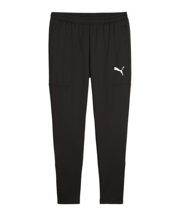 PUMA teamGOAL Slim Trainingshose Schwarz Weiss F03