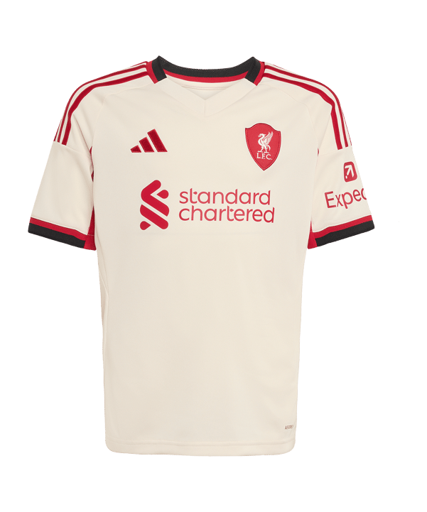 adidas FC Liverpool Trikot Away 2025/2026 Kids Weiß
