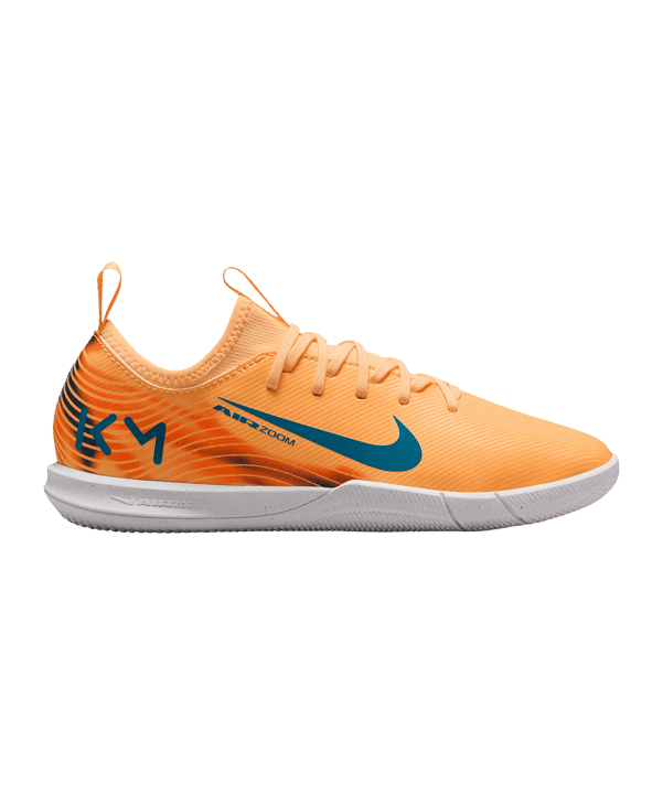 Nike Jr Air Zoom Mercurial Vapor XVI Academy IN Kylian Mbappe Signature Kids Orange F801