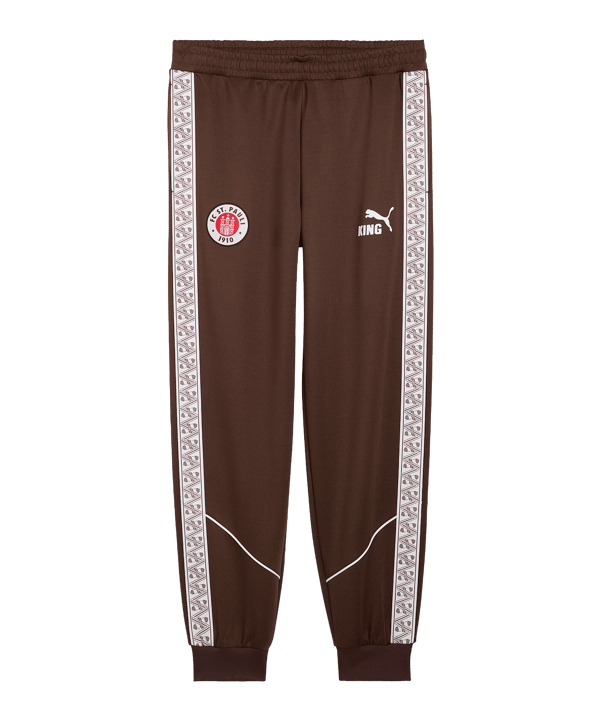 PUMA FC St. Pauli King Anthem Hose Braun F01