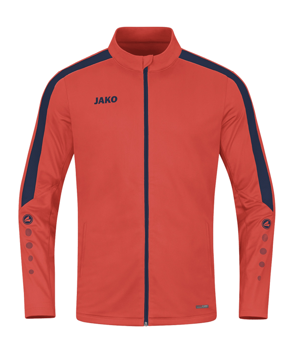 JAKO Power Polyesterjacke Damen Orange Blau F375