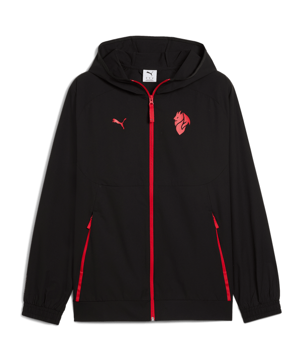 PUMA AC Mailand Pumatech Woven Jacke Schwarz F04