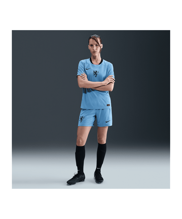 Nike Niederlande Short Away 2025 Damen Blau F489