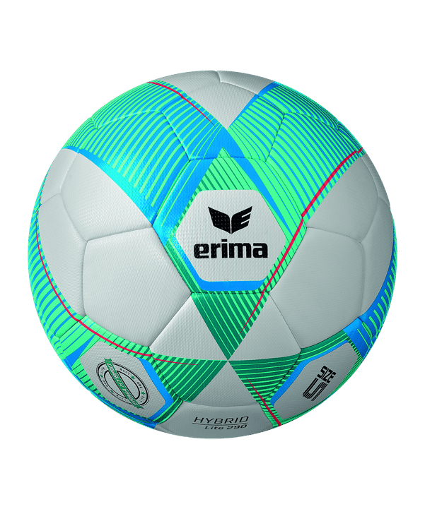 Erima Hybrid Lite 290g Trainingsball Blau Grün