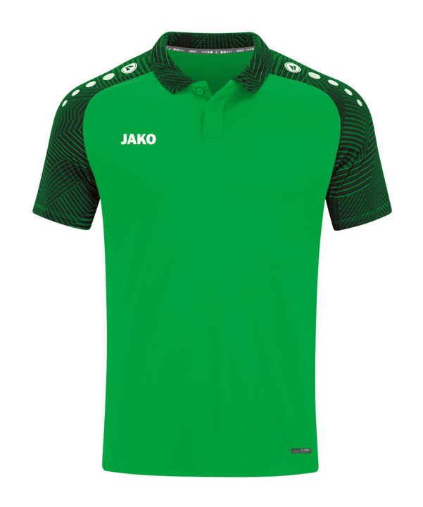 JAKO Performance Poloshirt Kids Grün Schwarz F221