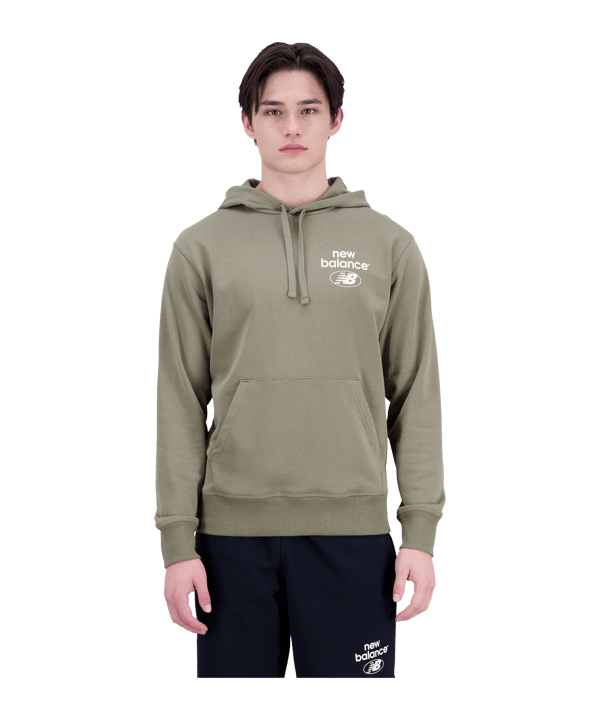 New Balance Essentials Reimagined Hoody Grün FCGN