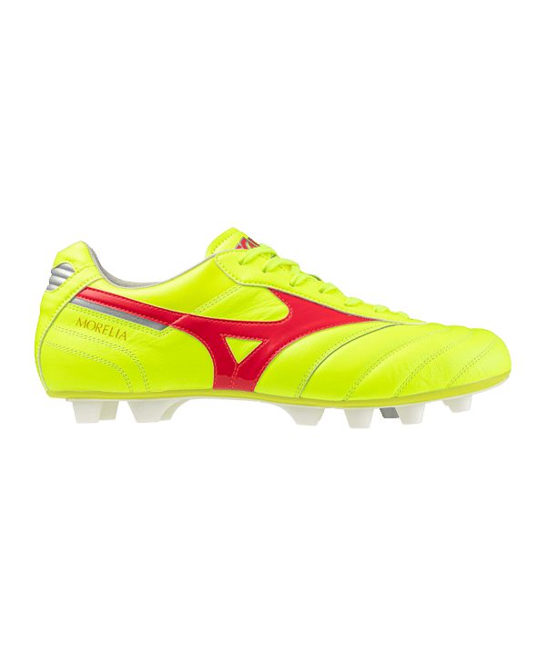 Mizuno Morelia II Elite FG Dyna Gelb Rot Silber F45