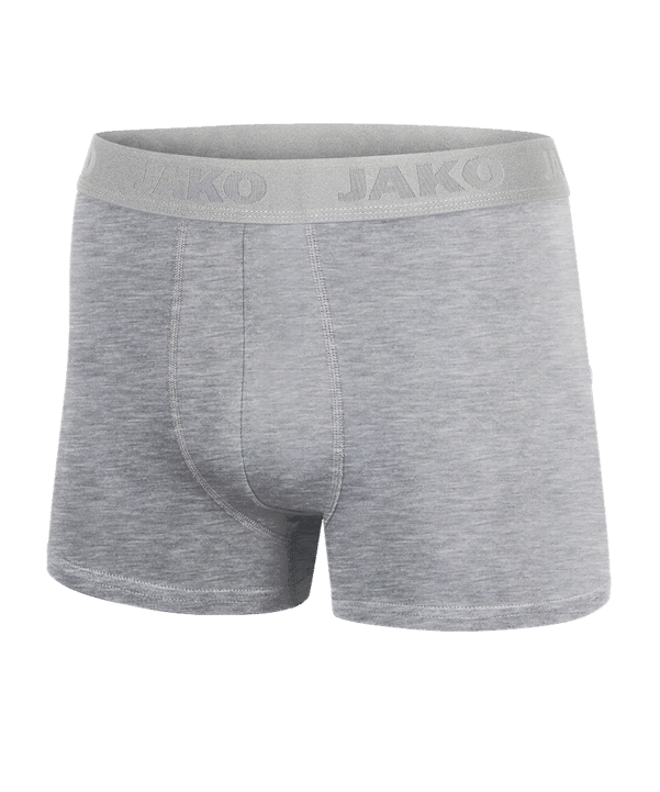 JAKO Boxershorts Premium 2er Pack Grau F40