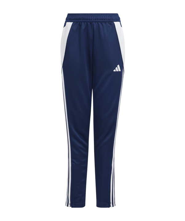 adidas Tiro 24 Slim Trainingshose Kids Blau Weiss
