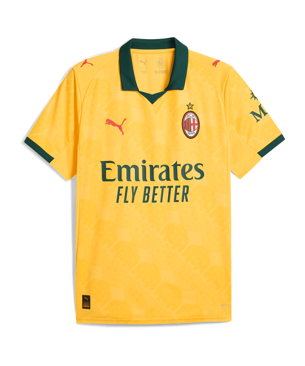 PUMA AC Mailand Trikot 3rd 2025/2026 Gelb F03