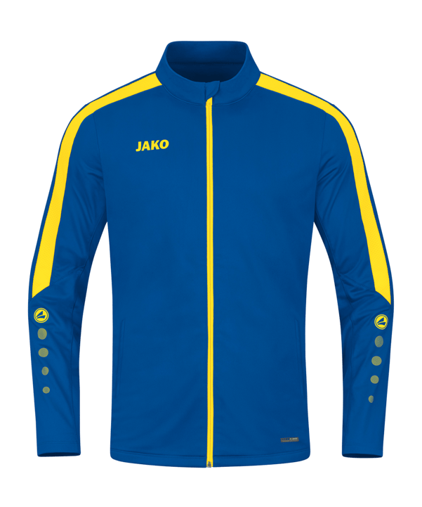 JAKO Power Polyesterjacke Blau Gelb F404