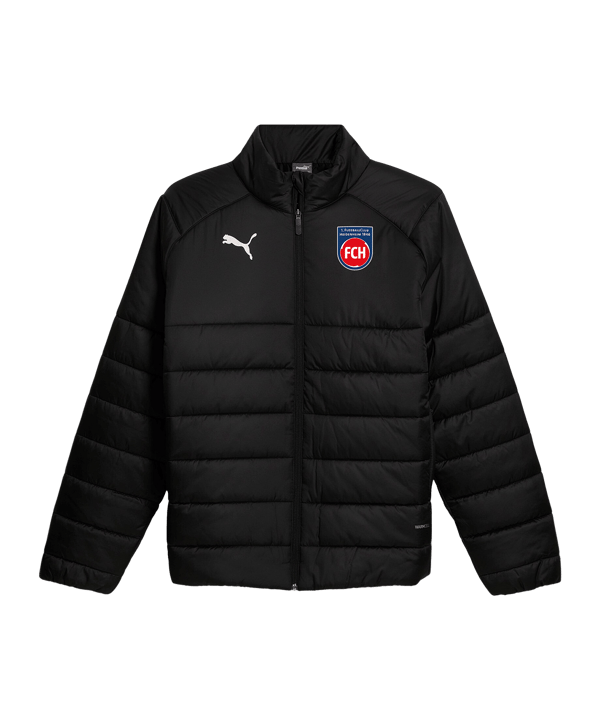 PUMA 1. FC Heidenheim Padded Jacke Schwarz F03