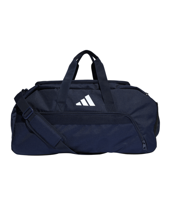 adidas Tiro League Duffel Bag Gr. L Blau Schwarz