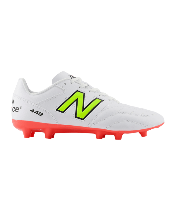 New Balance 442 Academy V2 FG Flash Point Weiss FIB2