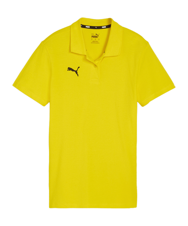 PUMA teamGOAL Casuals Poloshirt Damen Gelb F07