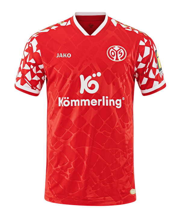 JAKO 1. FSV Mainz 05 Trikot Home 2025/2026 Rot F601