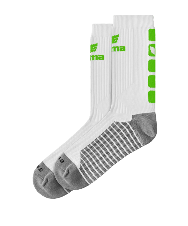 Erima CLASSIC 5-C Socken Weiss Grün