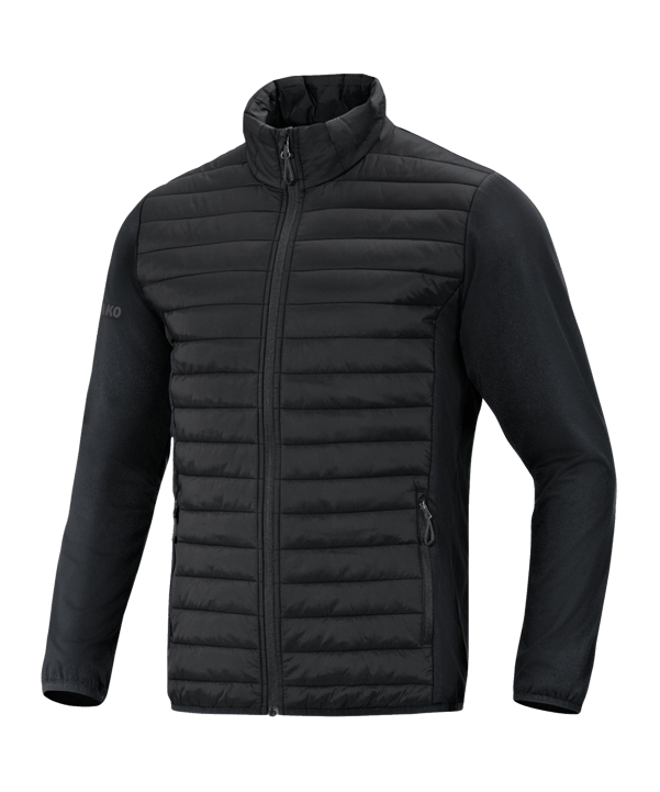 JAKO Hybrid Corparate Jacke Schwarz F800