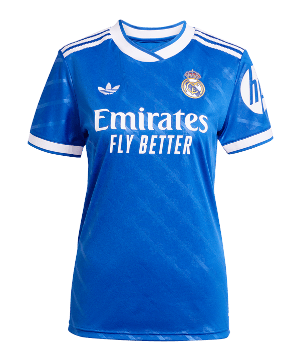 adidas Real Madrid Trikot 3rd 2025/2026 Damen Blau