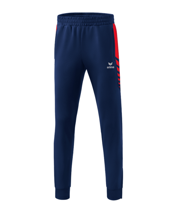 Erima Six Wings Worker Hose Kids Dunkelblau Rot
