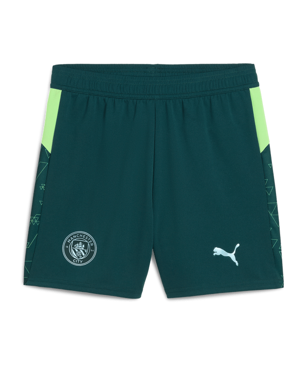 PUMA Manchester City Replica Short Kids Grün F04