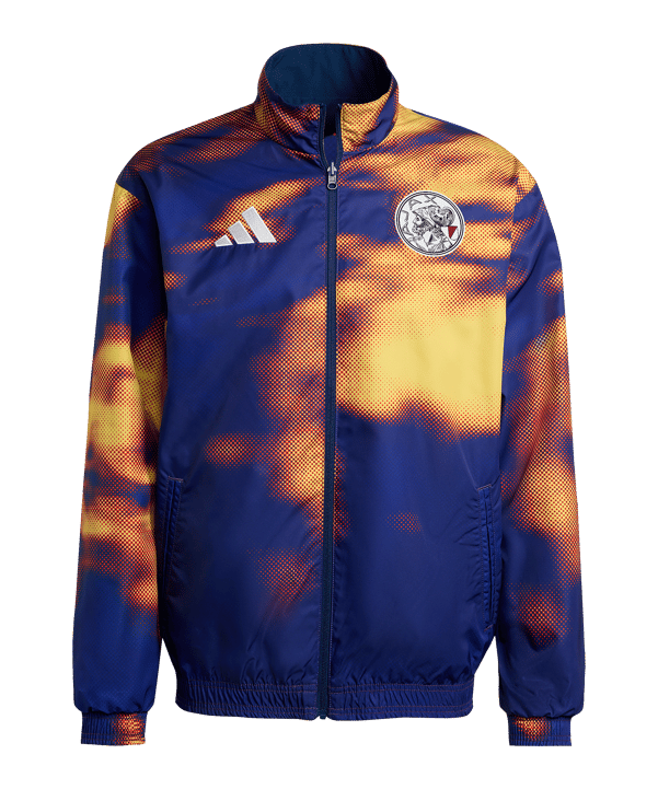 adidas Ajax Amsterdam Track Jacke Blau
