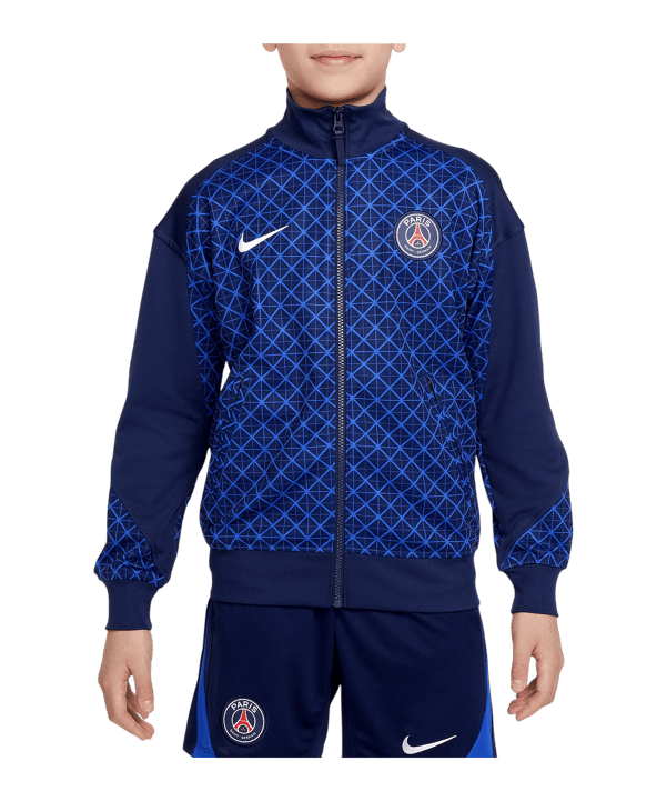 Nike Paris Saint-Germain Anthem Jacke Home 2025/2026 Kids Blau F410