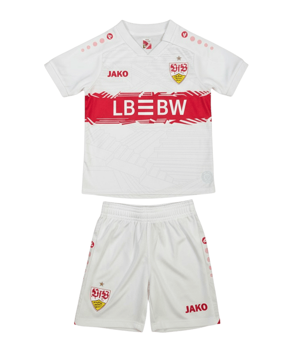 JAKO VfB Stuttgart Minikit Trikot Home 2025/2026 Kids Weiß F0