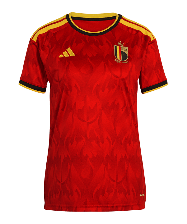 adidas Belgien Trikot Home WM 2026 Damen Rot