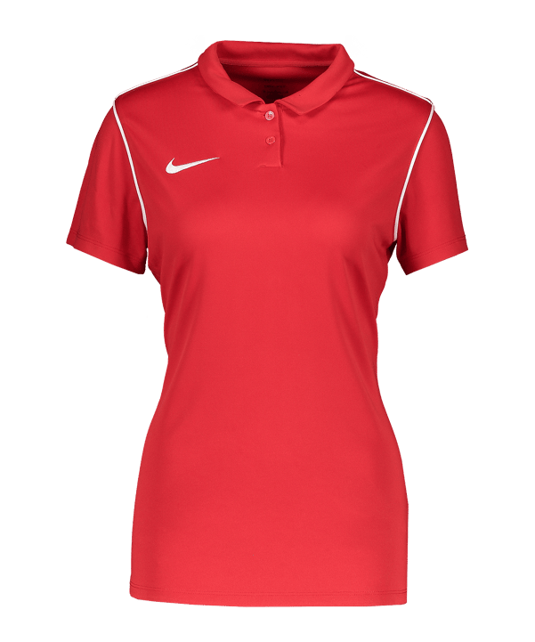 Nike Park 20 Poloshirt Damen Rot Weiss F657