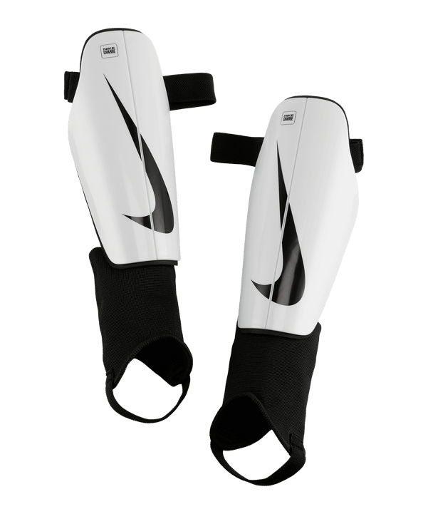 Nike Charge Schienbeinschoner Weiss Schwarz F100