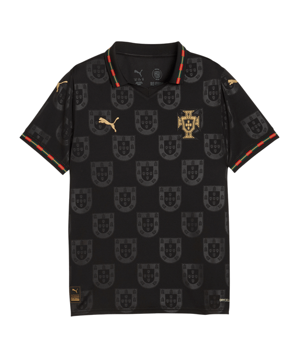 PUMA Portugal FPF SE Replica Trikot Kids Schwarz F19