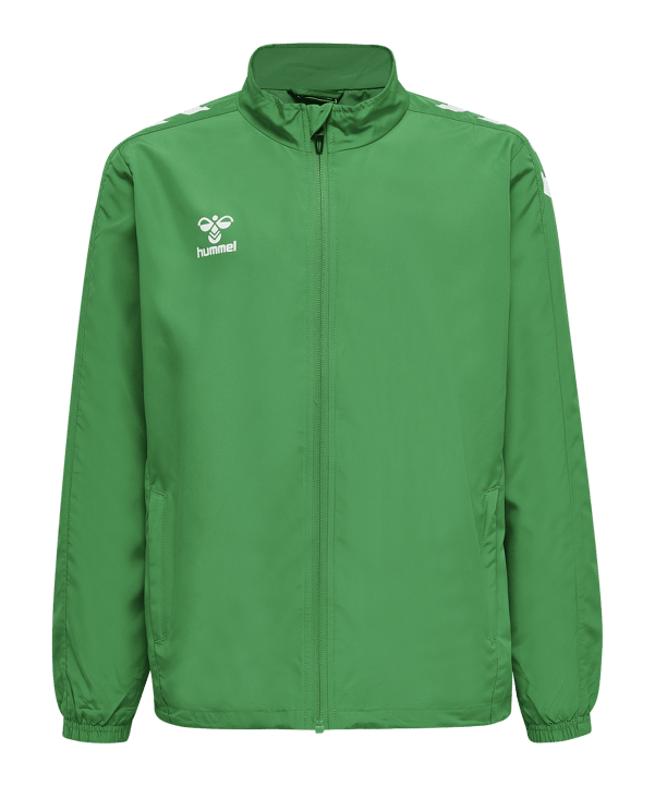 Hummel hmlCORE XK Micro Jacke Kids Grün F6235