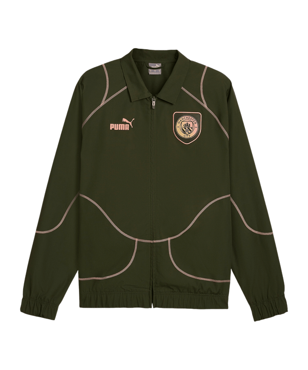 PUMA Manchester City ftblStatement Trainingsjacke Grün F29