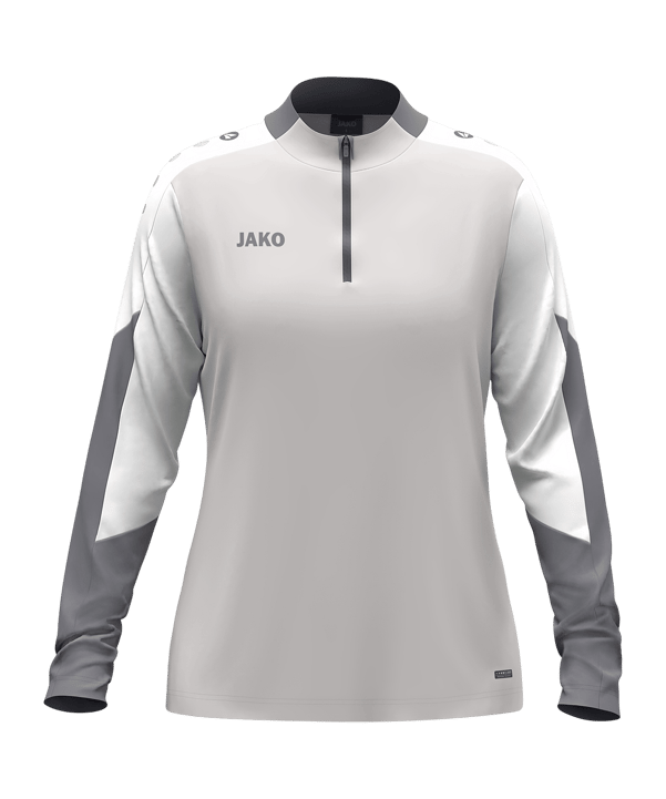 JAKO Dynamic Ziptop Sweatshirt Damen Grau F837