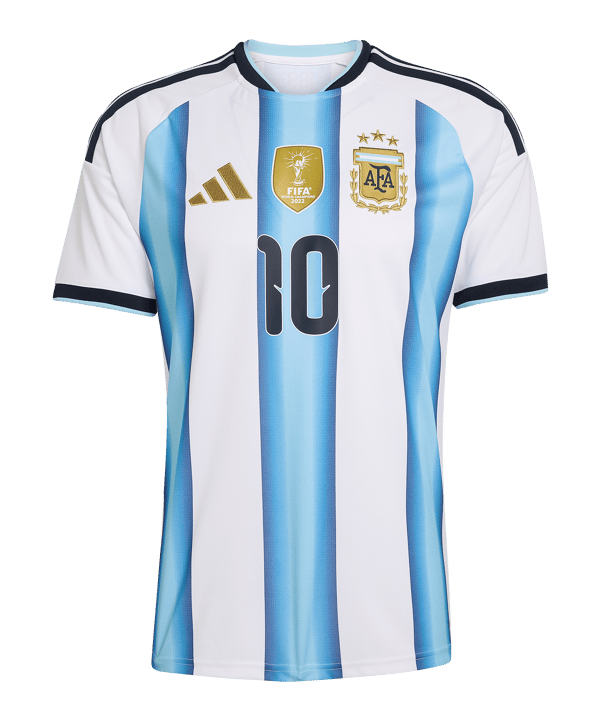 adidas Argentinien Messi Trikot Home WM 2026 Weiß