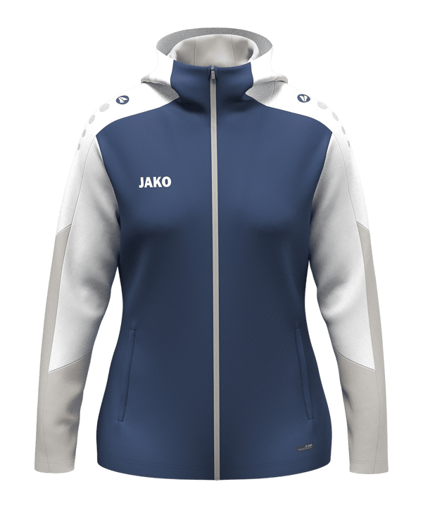 JAKO Dynamic Kapuzenjacke Damen Blau F921