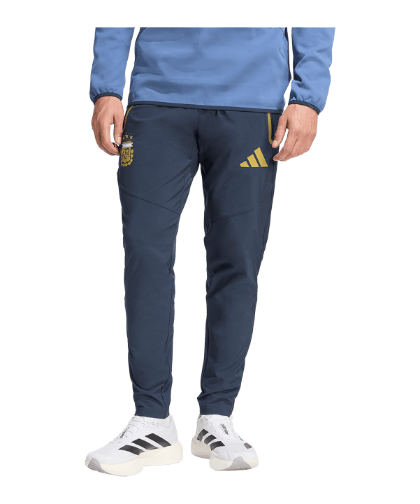 adidas Argentinien Tiro Travel Hose Blau