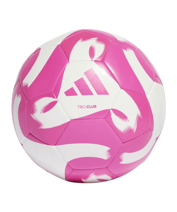 adidas Tiro Club Trainingsball Weiss Pink