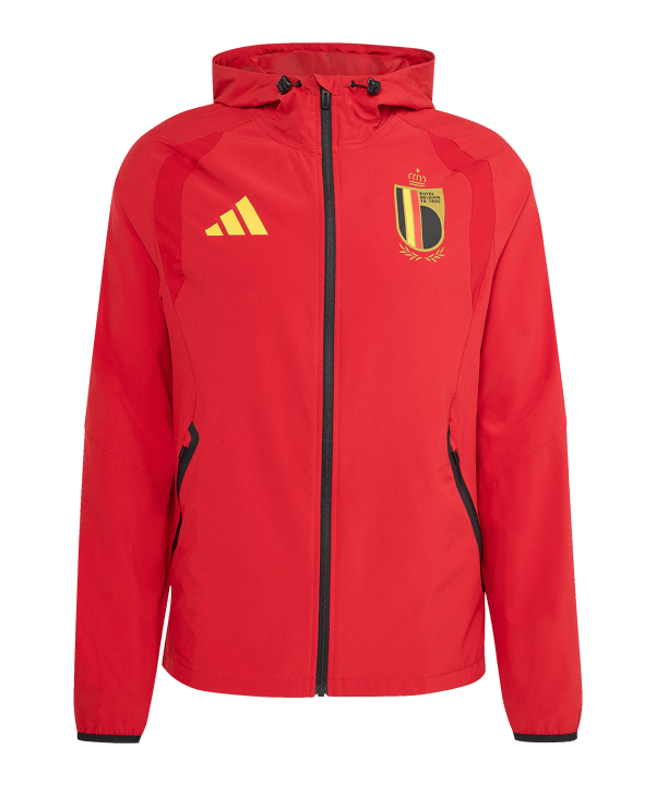 adidas Belgien Tiro Tech Windjacke Rot