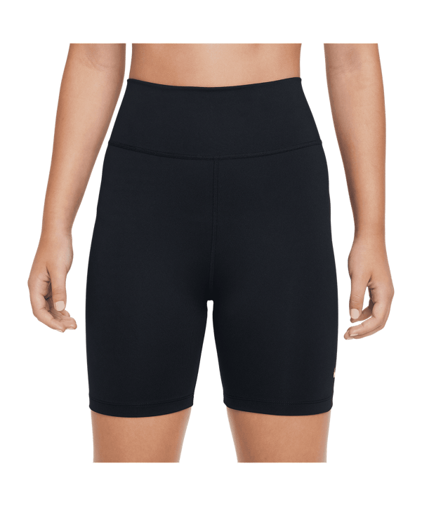 Nike One 5in Biker Short Kids Schwarz F010