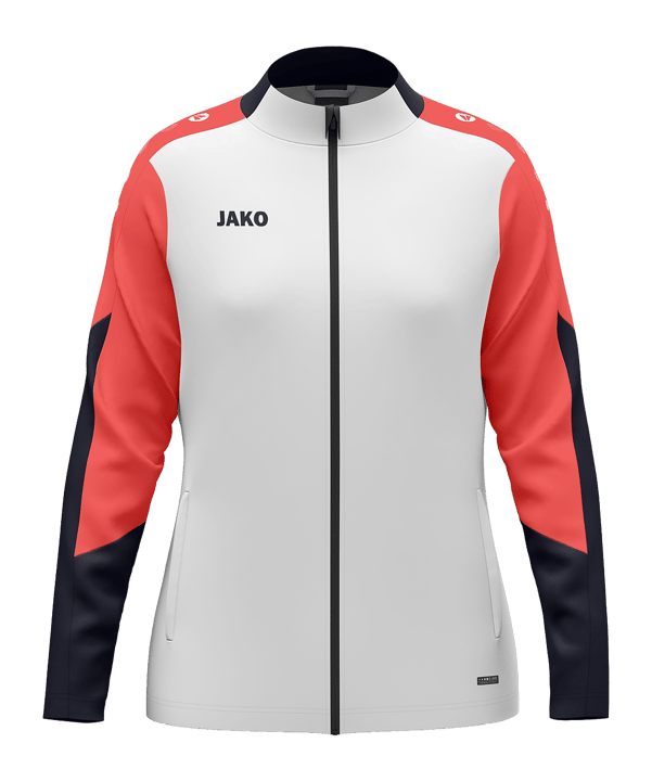 JAKO Dynamic Trainingsjacke Damen Weiß F026