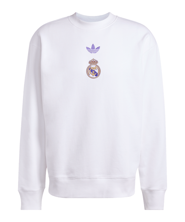 adidas Real Madrid Lfstlr Sweatshirt Weiß