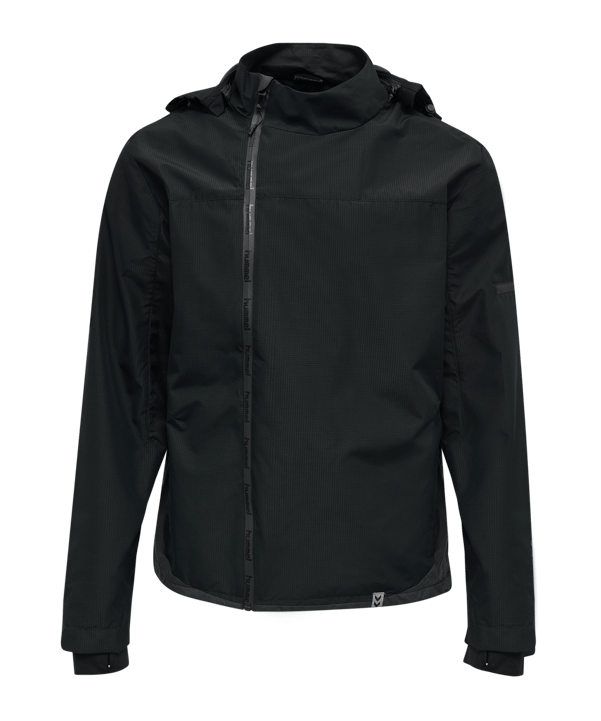 Hummel hmlNORTH Shell Jacke Schwarz Grau F1006