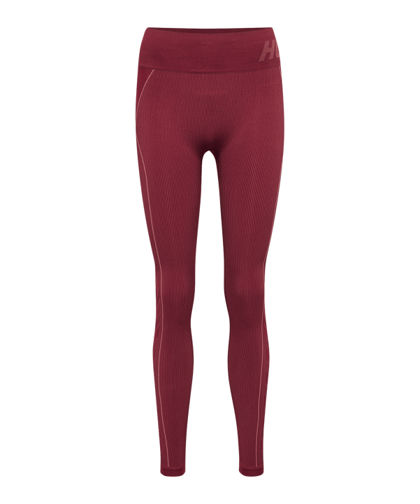 Hummel Te Christel Seamless Mid Waist Leggings Damen Schwarz F1038