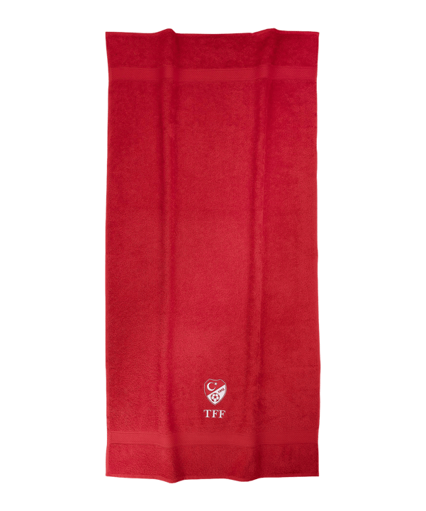 TFF Türkei Handtuch 70x140cm EM 2024 Rot