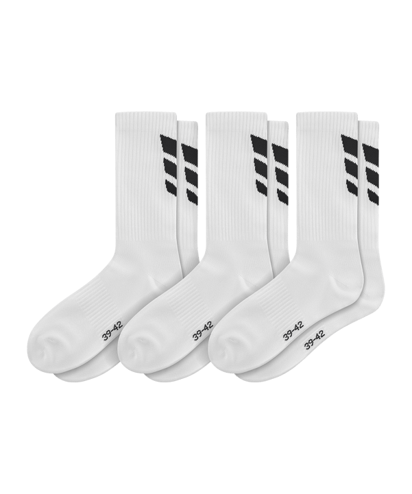 Erima 3 Wings 3Pack Socken Weiß Fnewwhite